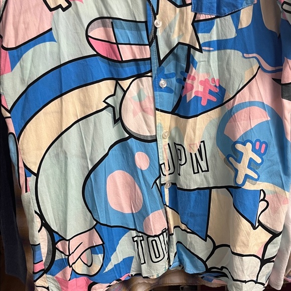 Reason Multicolor Graphic Casual Button Down Shirt - Picture 4 of 7